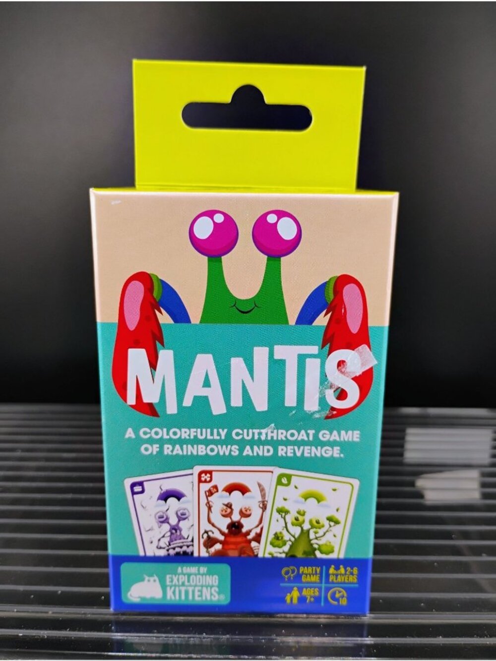 Mantis Card Game For Adults & Kids By Exploding Kittens Party Fun